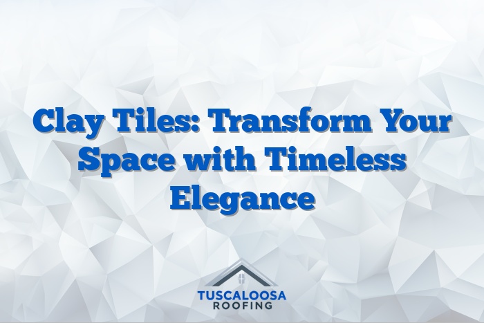 Clay Tiles: Transform Your Space with Timeless Elegance