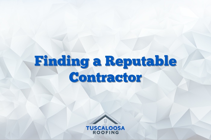 Finding a Reputable Contractor