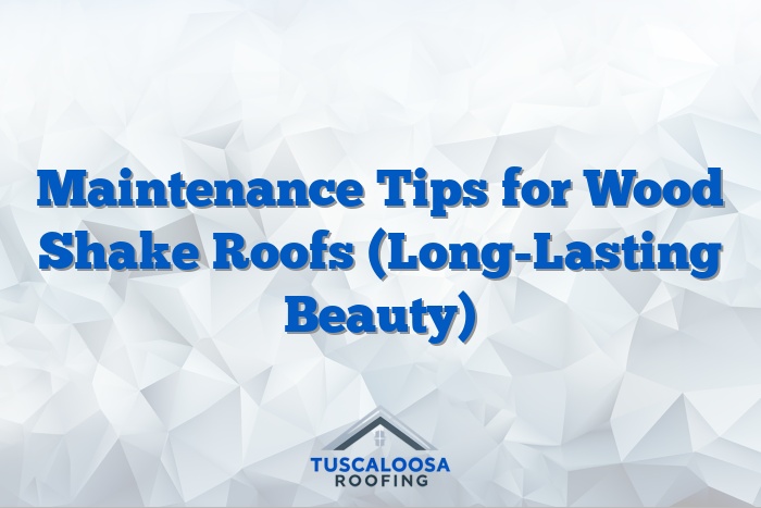 Maintenance Tips for Wood Shake Roofs (Long-Lasting Beauty)